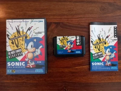 Sega MEGA DRIVE - Sonic The Hedgehog - Japan NTSC G-4049 - Bild 1 von 4