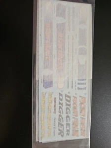 AMT 1/25 DON SCHUMACHER STARDUST DIGGER CUDA DRAGSTER FUNNY CAR DECAL SHEET - Picture 1 of 1