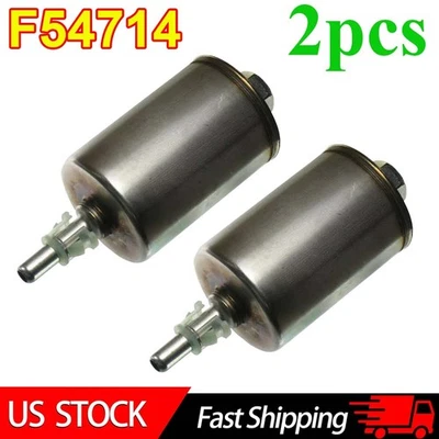 2PC F54714 Fuel Filter for Chevrolet Camaro 1993 - 2002 with 5.7L 8 Cyl Engine - Imagem 1 de 4
