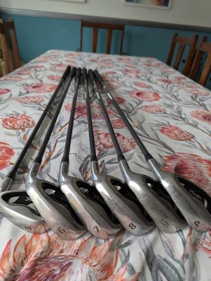 Hippo Hiptec Golf Iron Set 5-PW, Regular Flex HST Graphite Shaft, Right Handed - Image 1 of 4