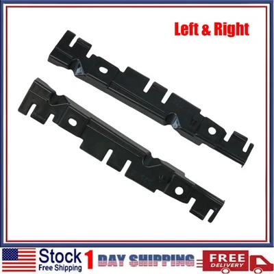 Par de soportes de parachoques delantero para Fiat 500 número 68074194AB 68074195AB Foto 1 de 4