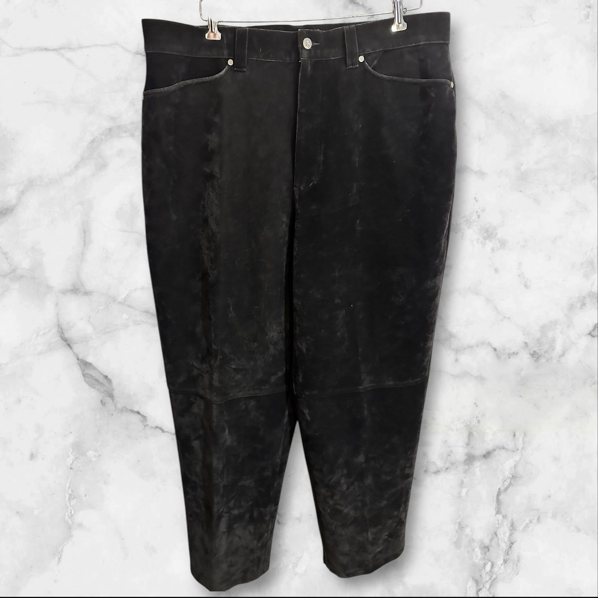 パンツ PELLE PELLE/JEANS CO BLACK CARPENTER PELLE PELLE VINTAGE DENIM RAP HIP HOP BAGGY SKATE CARPENTER