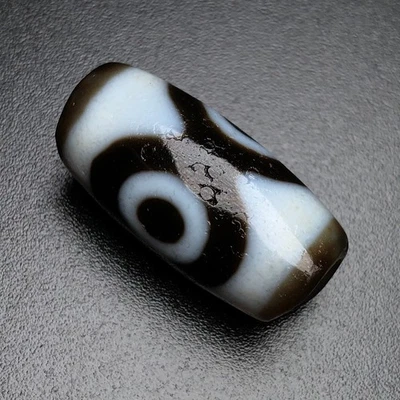 Colgante collar amuleto cuentas tótem 3 ojos ágata budismo tibetano puro g1652 Foto 1 de 4