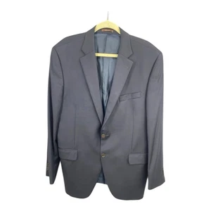 Blazer Abrigo Deportivo Peter Millar Azul Marino 100% Lana 2 Botones Talla 44T - Imagen 1 de 9