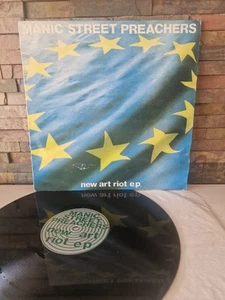 Manic Street Preachers - New Art Riot E.P. Vinyl. Yubb 4 1990 - Picture 1 of 5