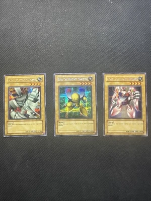 Alpha Beta and Gamma The Magnet Warrior Unlimited DOR-001 002 003 Yu-Gi-Oh Card - Image 1 of 2