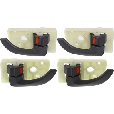 Interior Door Handle For 2005-2009 Hyundai Tucson Front and Rear Set of 2 Gray Foto 1 de 4