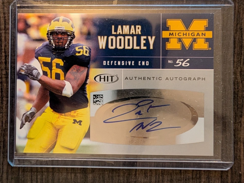 LaMarr Woodley 2007 SAGE HIT Autographs Silver Auto - Image 1 of 1