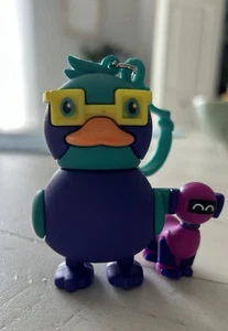 2025 kids heart challenge ducks keychains Wiley and Bingo Ducks NEW Rare - Picture 1 of 2