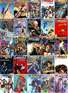 IMPULSE 1 2 3 4 5 6 7 8 9 10-25 Comics Flash 1st Series Appearance Carol Bucklen - Picture 1 of 6