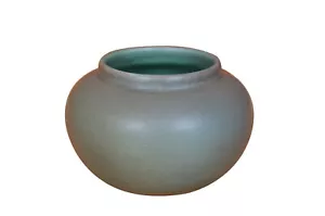 Antica ciotola vaso verde Rookwood 1908 VIII Olga Ginevra canna 622 4,5" - Foto 1 di 10