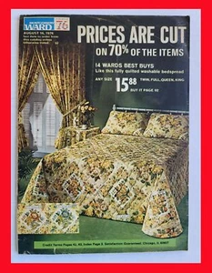 1976 Montgomery Ward Summer Catalog Fashion Camping Bikes Tools Tractors ATV +++ - Foto 1 di 11