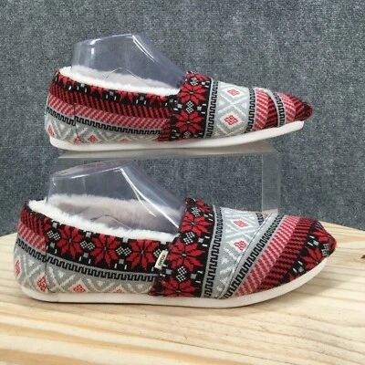 Toms Zapatos Mujer 10 Isla Alpargata Planos Multicolor Suéter Imitación Piel Floral Foto 1 de 4