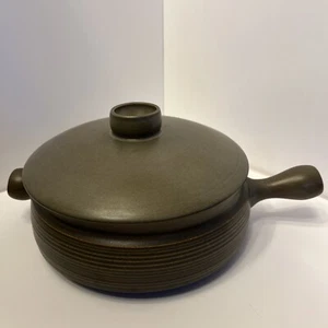 Vintage 60’s Denby-Langley “Sherwood” Covered Casserole Dish with Handles Tajine - Picture 1 of 14