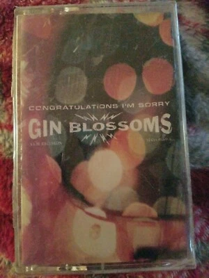 Gin Blossoms - Congratulations I'm Sorry - Cassette Tape - *NEW SEALED* - Image 1 of 2