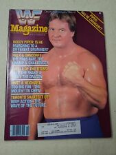 🔥 RARE WWF MAGAZINE/ DEC-JAN 1986-87/ RODDY PIPER