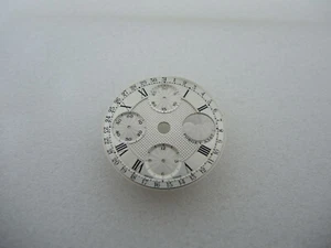 FORGET Chrono Zifferblatt, Ø 29,5 mm, watch dial, Swiss Made, Valjoux 7750 CCL - Bild 1 von 7