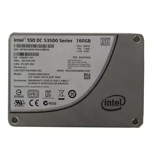 160GB Genuine Intel SSD DC S3500 Series SSDSC2BB160G4 2.5" SATA III - Picture 1 of 2