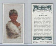 C6 Imperial Tobacco, Children Of All Nations, 1924, #34 Patagonia