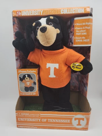 Vtg JC Penney Tennesee  Bear University  Mascots Collection Moves  NEW UT Vols Cover