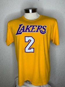 Los Angeles Lakers Lonzo Ball Adidas T Shirt Sz L The Go To Tee - Picture 1 of 3