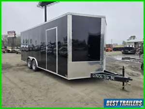 2025 Quality Trailers 8 x 20 basic cargo carhauler enclosed trailer New 8.5x20 V - Picture 1 of 7