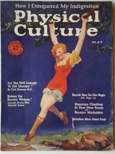 Physical Culture magazine May 1927 Issue Unusual Articles and Ads - Picture 1 of 10