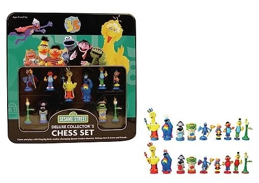 SESAME STREET CHESS SET SABABA TOY - Image 1 of 1