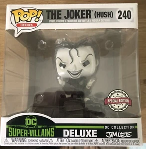 Funko Pop Heroes DC Super Villains Deluxe By Jim Lee The Joker (Hush) #240 - Picture 1 of 3