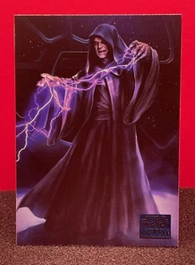2018 Topps Star Wars Galaxy #84 The Lord of the Sith Emperor Palpatine BLUE - Picture 1 of 1