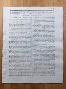 Slave IN 1789 Citizen Of Colours Colony M Joly Mills Of Corbeil Lyon - Picture 1 of 11