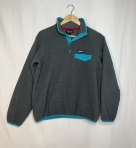 Suéter polar Patagonia Synchilla vintage para mujer talla M gris - Imagen 1 de 4