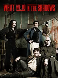 WHAT WE DO IN THE SHADOWS (2015) 1 Poster Leinwand Film Film Druck A0 A1 A2 A3 A4 - Bild 1 von 11