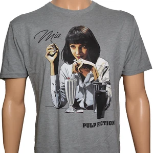 Pulp Fiction Mia Sketch Brand New Officially Licensed Shirt - Picture 1 of 1