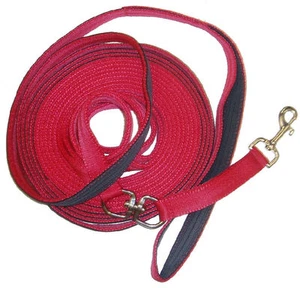 Official Libbys Lunging Rein with Rubber Grip & Swivel section - Picture 1 of 2