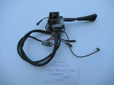 Interruptor limpiaparabrisas negro Porsche 911/912 (solo 1968) 90161330203 #3 Foto 1 de 4