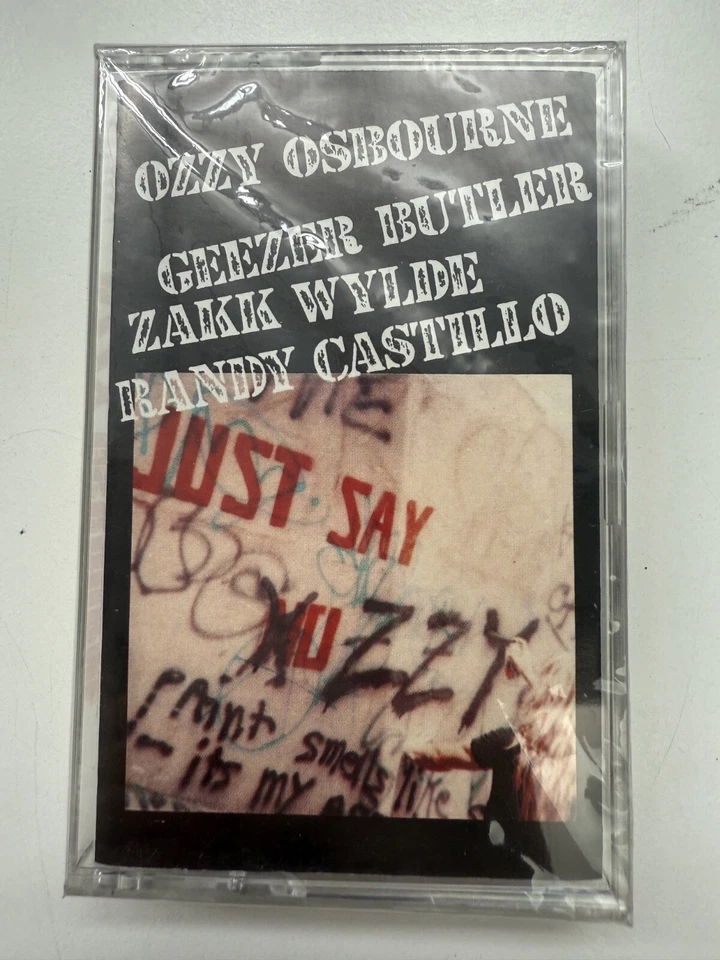 {FACTORY SEAL} Just Say Ozzy by Ozzy Osbourne (Cassette, Feb-1990) - Image 1 of 2