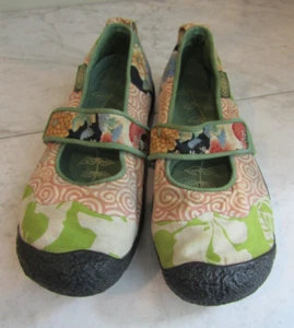 KEEN Floral Mary Jane Textile Slip On Wide Strap Shoes Women's 9.5 EU 40 - Bild 1 von 5