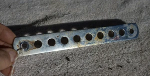 1978 Honda CB125S-78 Chrome Front Fender / Brake Bracket Used OEM - Picture 1 of 4