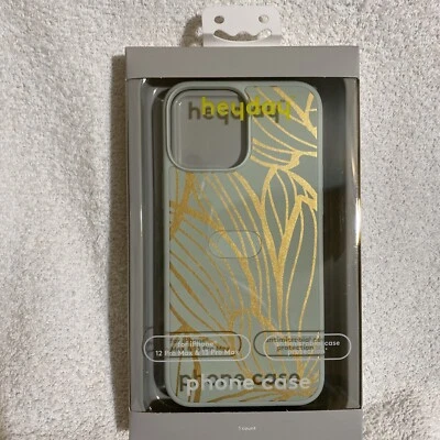 NEW Heyday Hard Shell Phone Case iPhone 12 Pro Max / 13 Pro Max ABSTRACT BOTANIC - Image 1 of 3