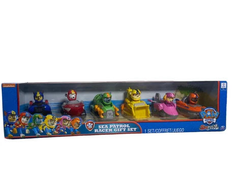 Paw Patrol Sea Patrol Racer Gift Collector Set by Spin Master Nickelodeon | NEW Cover