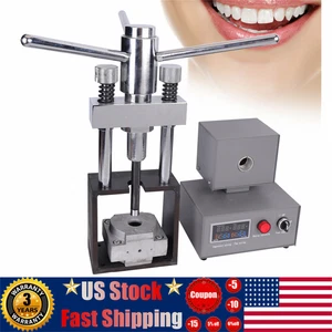 Dental Flexible Denture Machine Dentistry Injection System 400W Lab Equipment US - Picture 1 of 14