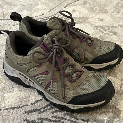 Merrell Oakcreek Olive Army Green Waterproof Hiking Shoes Womens Sz 10 J035928 - Image 1 of 4