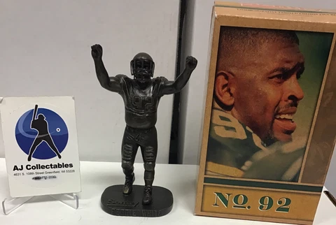 Nib Reggie White Green Bay Packers Figure Rare 2005 Hof Minister Of Def Cover