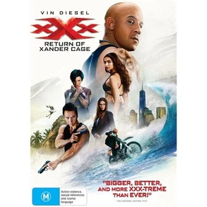 XXX:Return Of Xander Cage-DVD-Vin Diesel-Region 4-New AND Seale - Bild 1 von 1