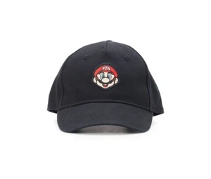 Nintendo Super Mario Bros. Youth Baseball Cap Snapback Hat Boys Color Black - Picture 1 of 4