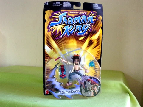 Mattel Shonen Jump’s Shaman King Yoh Asakura Action Figure 2004. G415--#/2 Cover