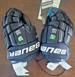 NEW - Bauer Supreme One 80 gloves - JR - Black - 10in/ 25cm - Picture 1 of 2