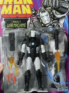 ¡EN STOCK! Figura de acción Iron Man retro Marvel Legends War Machine de 6 pulgadas HASBRO - Imagen 1 de 6