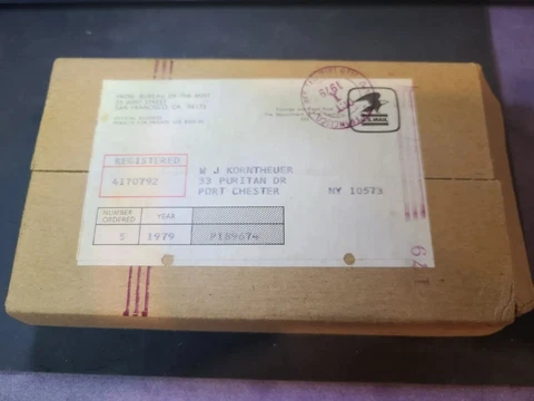 LOT of 5 1979 US Mint UNC. Sets - In US Mint BOX - Great Price and FREE SHIPPING Cover